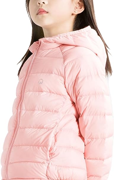 Photo 1 of Bouclede Toddler Baby Boys Girls Goose Down Jackets 750 Fill Light-Weight Water-Resistant Hooded Winter Down Coat Size 5T