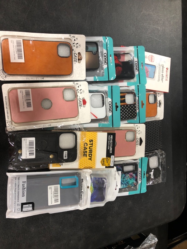 Photo 1 of Bag Lot - Various Phone Cases (Different Models, Styles, Sizes)