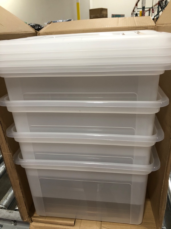 Photo 1 of 10X15 WHITE PACKIGING BINS 