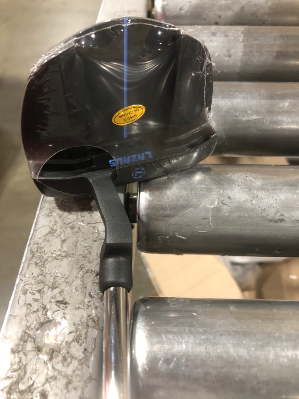 Photo 1 of LAZRUS Premium Black Golf Putter with Putter Head Cover- Right and Left Handed Golf Club Mallet Putter
