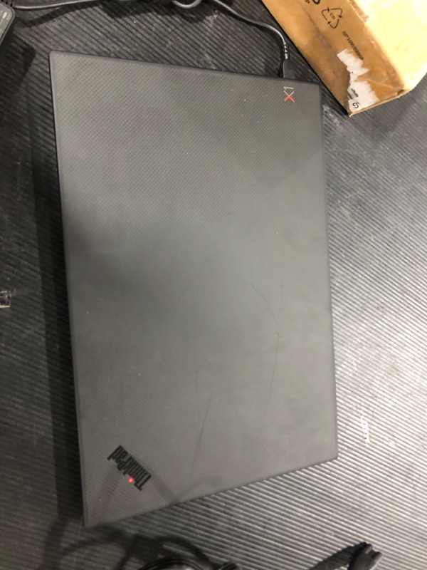 Photo 4 of Lenovo Gen 9 ThinkPad X1 Carbon Laptop with Intel i7-1185G7 vPro Processor, 14" WUXGA 100%sRGB Anti-Glare Display, 16GB RAM, 512GB SSD, 2.49lbs, Carbon Fiber, Win11 Pro, & Three Year Premier Warranty