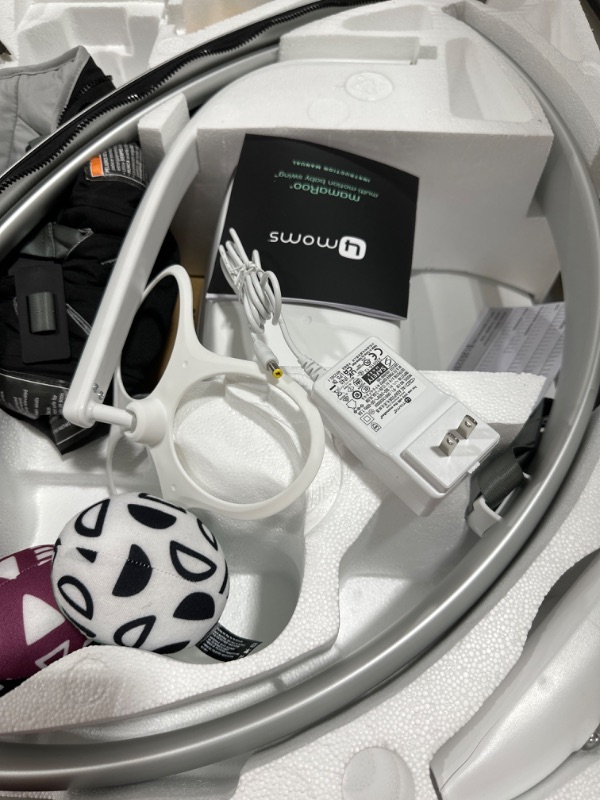 Photo 1 of 4moms mamaRoo Multi-Motion Baby Swing Smart Connectivity - Gray