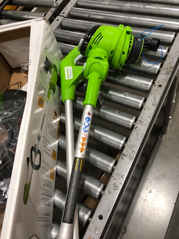 Photo 1 of Greenworks 5.5 Amp 15" Corded Electric String Trimmer Corded Trimmer