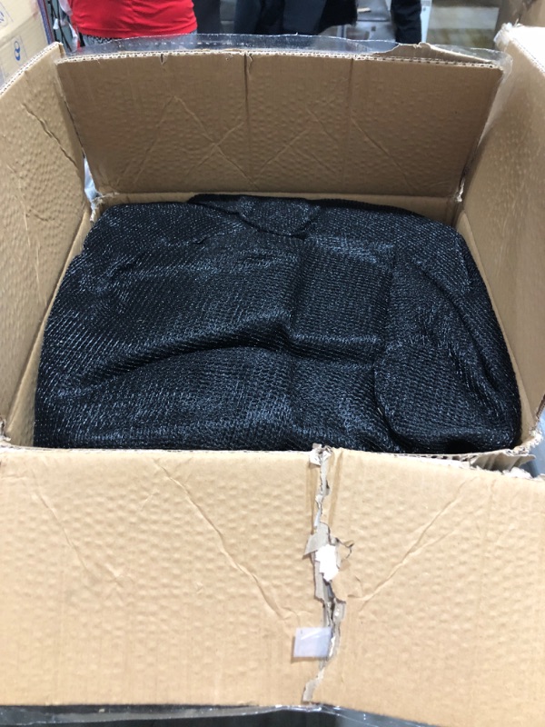Photo 1 of Zoomster Replacement Trampoline Safety Net Enclosure for Round Frame Trampolines, Breathable and Weather-Resistant Trampoline Net Replacement with Adjustable Straps (NET ONLY) 14FT Frame