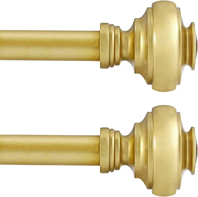 Photo 1 of  Gold Curtain Rods for Windows