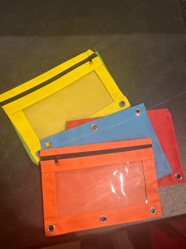 Photo 1 of VARIOUS COLORS OF PENCIL POUCHES
6 PACK