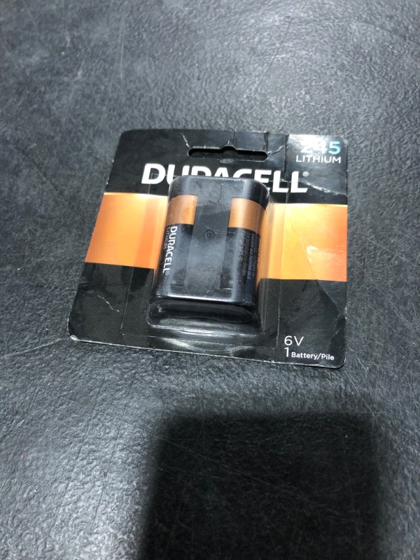 Photo 2 of Duracell Photo Battery 6 V Model No. 245 Carded