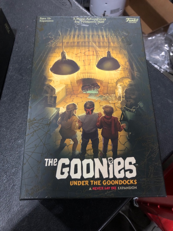 Photo 2 of Funko The Goonies Under The Goondocks: A Never Say Die Expansion Game Under the Goondocks Expansion