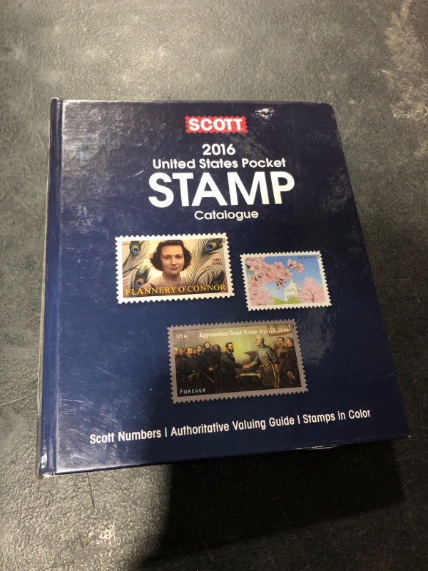 Photo 1 of 2016 United States Pocket Stamp Catalogue Spiral-bound – November 16, 2015
