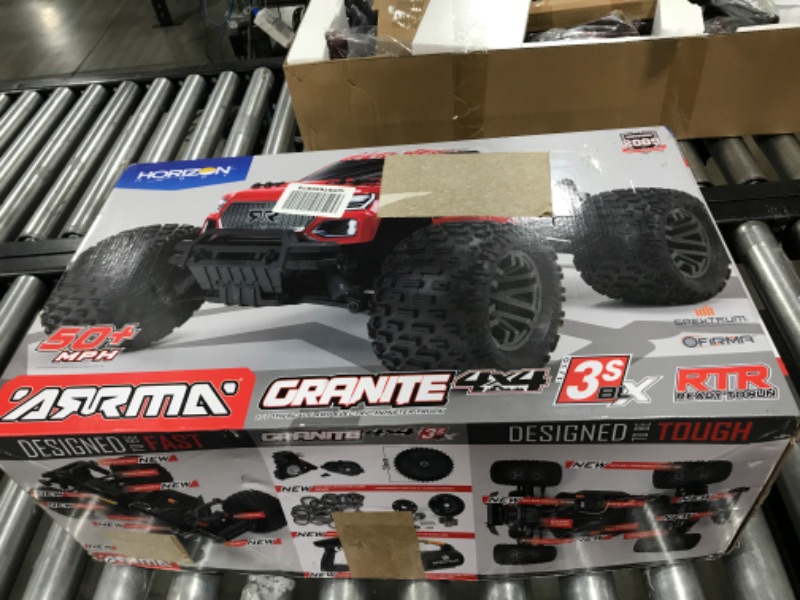 Photo 8 of (((Batteries and Charger Required))) ARRMA 1/10 Granite 4X4 V3 3S BLX Brushless Monster RC Truck RTR (Transmitter and Receiver Included, 