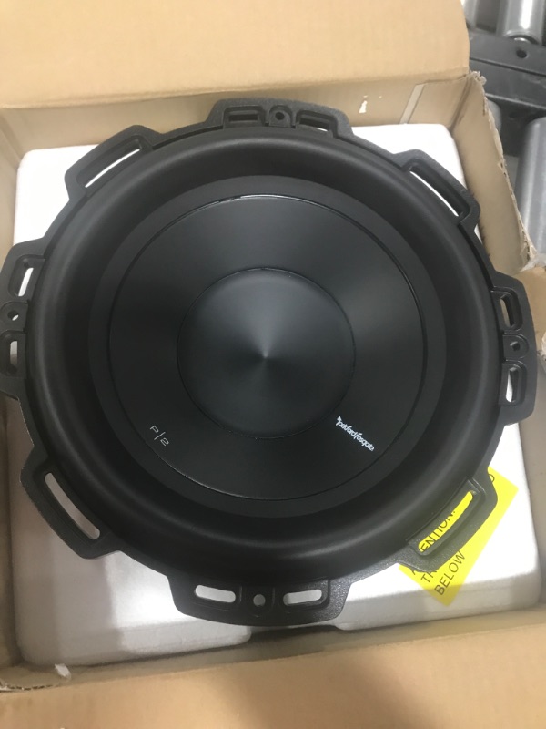 Photo 1 of Rockford Fosgate P2D4-10 Punch P2 DVC 4 Ohm 10-Inch 300 Watts RMS 600 Watts Peak Subwoofer 4-Ohm Standard Packaging