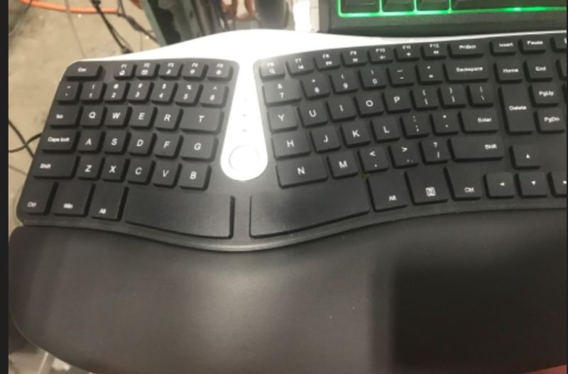 Photo 1 of generic ergonomic usb keyboard