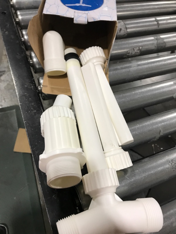 Photo 1 of Pool Waterfall Fountain Pool Sprinkler Fountain for Above Ground Inground Pools, MOLINGRITAR Outdoor Swimming Pool Sprinkler Aerates for Fresh Pool Water, Pool Spray Device for Yard Garden Pond Decor