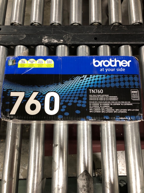 Photo 3 of Brother Genuine Cartridge TN760 High Yield Black Toner,1 Pack