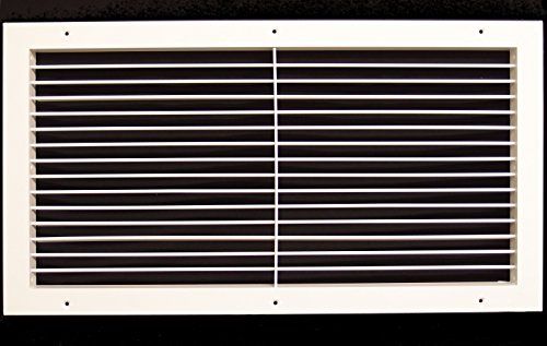 Photo 1 of 24"w X 10"h Aluminum Adjustable Return/Supply HVAC Air Grille