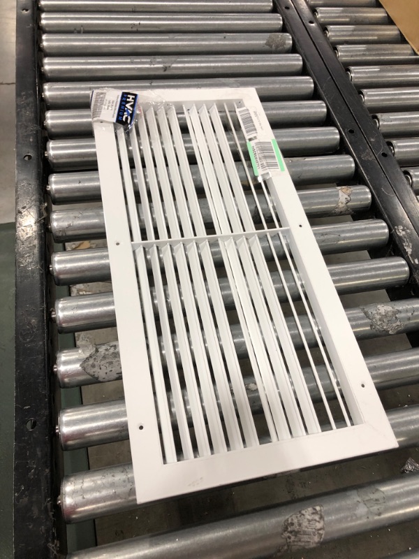 Photo 2 of 24"w X 10"h Aluminum Adjustable Return/Supply HVAC Air Grille