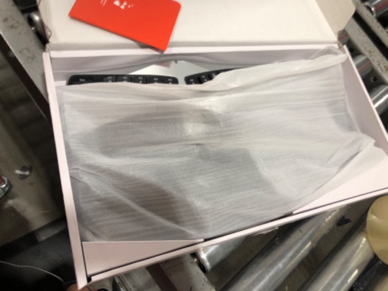 Photo 1 of Nulea Wireless Ergonomic Keyboard, 2.4G Split Keyboard with Cushioned Wrist and Palm Support, Arched Keyboard Design for Natural Typing, Compatible with Windows/Mac