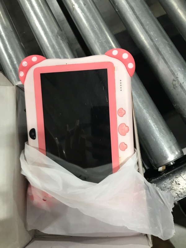 Photo 1 of Kids Tablet 7 inch Tablet for Kids Wifi Kids Tablets 32G Android 10 Dual Camera Educational Games Parental Control, Toddler Tablet with Kids Software Pre-Installed Kid-Proof YouTube Netflix (Pink)