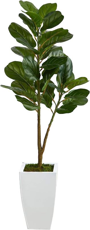 Photo 1 of 5.5’ Fiddle Leaf Fig Artificial Tree 