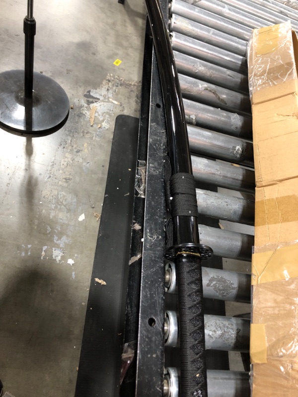Photo 1 of JIHPEN sword,Samurai Sword,Full Tang Katana Sword,Damascus/T10/1045/1060 High Carbon Steel, Very Sharp,Variety of Styles to Choose from - 41inch Blacl-Legends of the Night Authentic