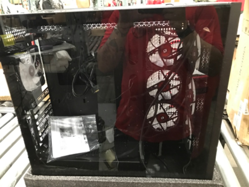 Photo 1 of KEDIERS PC Case - C700 E-ATX Tower 3*Tempered Glass Gaming Computer Case with 10 ARGB Fans black