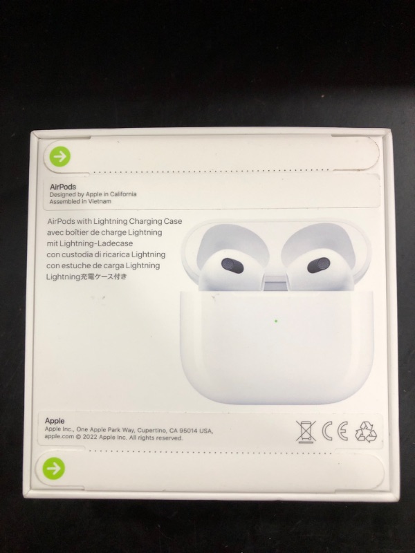 Photo 4 of **BRAND NEW** Apple AirPods with Lightning Charging Case (3rd Generation)