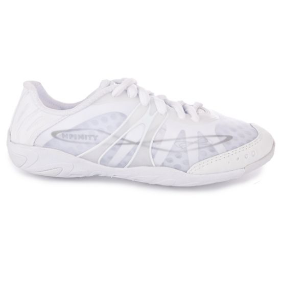 Photo 1 of [Size 9] NIB Nfinity Vengeance Cheer Shoes White Lightweight Athletic W/Carry Case
