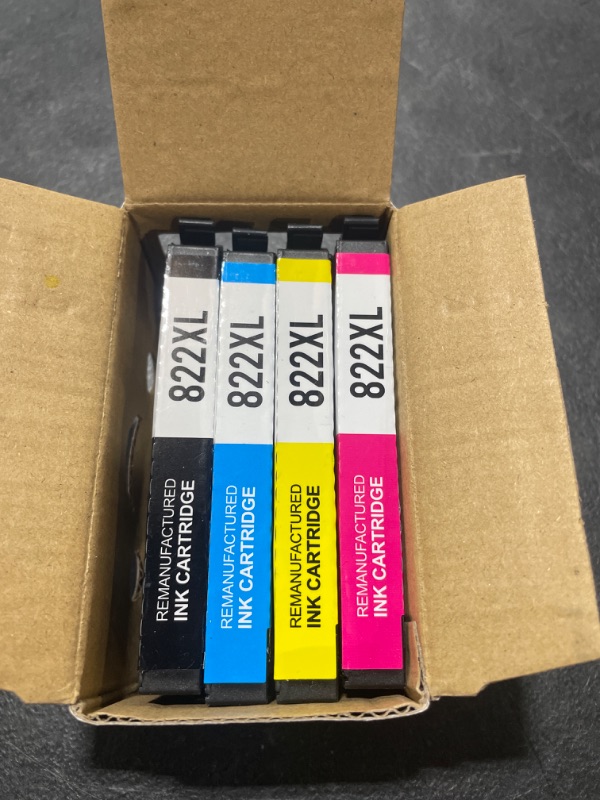 Photo 2 of COMBUY Remanufactured Ink Cartridge Replacement for Epson 822XL