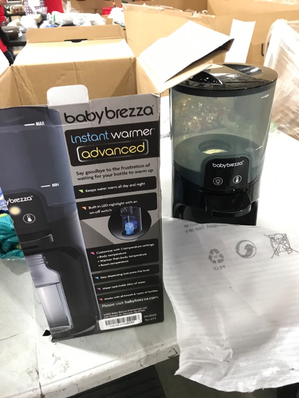 Photo 2 of Baby Brezza Instant Warmer Advanced with LED Nightlight – Replaces Traditional Baby Bottle Warmers - Instantly Dispense Warm Water at Perfect Baby Bottle Temperature – Instant Formula Bottles 24/7
