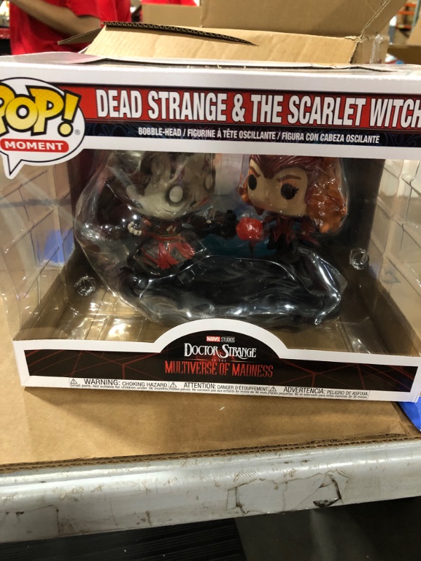 Photo 2 of Funko Pop! Moment Marvel: Doctor Strange Multiverse of Madness - Dead Strange and Scarlet Witch, Multicolor, 60915