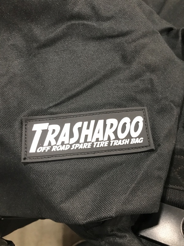 Photo 1 of Trasharoo Spare Tire Trash Bag BLACK - never used
