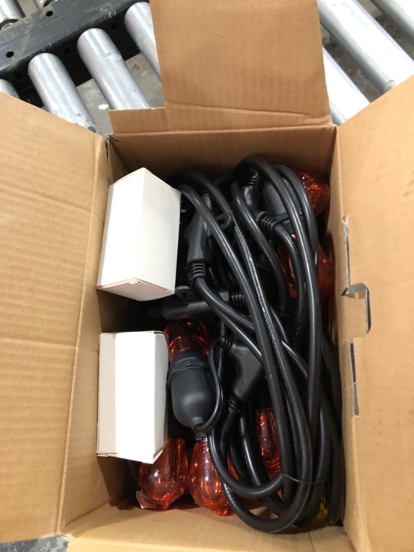 Photo 1 of 12-Light 24 ft. Integrated LED String Light with Color Changing Bulbs