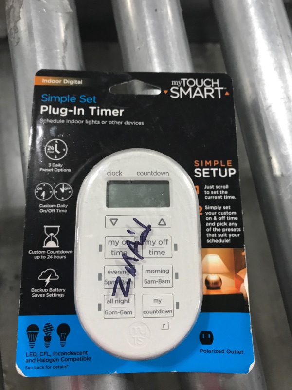 Photo 2 of GE My Touch Smart Digital Timer, Indoor/Plug-In