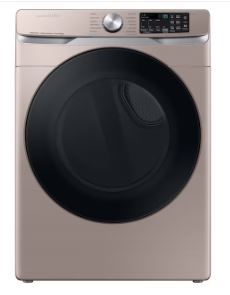 Photo 1 of Samsung 7.5-cu ft Stackable Steam Cycle Smart Electric Dryer (Champagne)