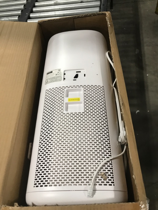 Photo 3 of Air Purifiers for Large Room, Quiet Air Purifier for Home Bedroom Up To 1596 Sq Ft, Auto Mode, Remote, Remove 99.99% of Particle, Pet Allergies, Smoke, Dust, Pollen White