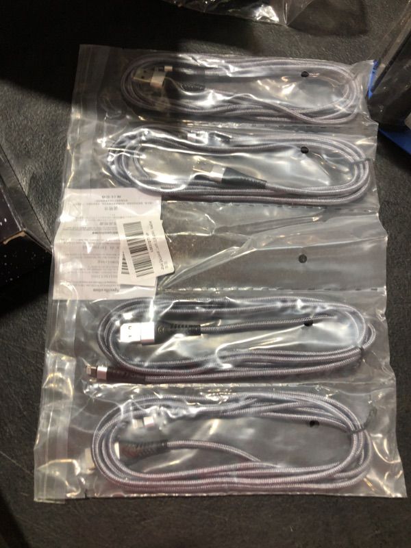 Photo 1 of 4Pack?Apple MFi Certified ? iPhone Charger Cord, Lightning Cable 6 ft?iPhone Charger 6 ft, iPhone Charger Cable for iPhone 13/12/11/11Pro/11Max/ X/XS/XR/XS Max/8/7/6/5S/SE/iPad Mini?More 6ft