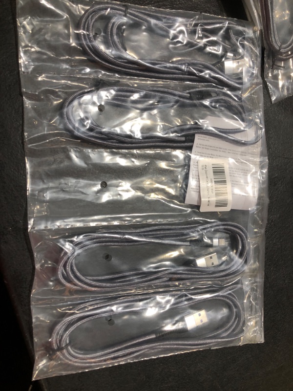 Photo 2 of 4Pack?Apple MFi Certified ? iPhone Charger Cord, Lightning Cable 6 ft?iPhone Charger 6 ft, iPhone Charger Cable for iPhone 13/12/11/11Pro/11Max/ X/XS/XR/XS Max/8/7/6/5S/SE/iPad Mini?More 6ft