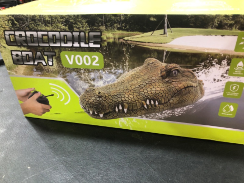 Photo 1 of CROCODILE BOAT TOY 