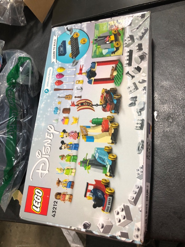 Photo 2 of LEGO Disney 100 Celebration Train 43212 Building Toy, Imaginative Play, Fun Birthday Gift for Preschool Kids Ages 4+, 6 Disney Minifigures: Moana, Woody, Peter Pan, Tinker Bell, Mickey & Minnie Mouse