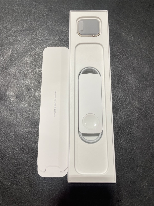 Photo 1 of Apple Watch SE (2nd Gen) [GPS 40mm] Smart Watch w/Starlight Aluminum Case & Starlight Sport Band - M/L. Fitness & Sleep Tracker, Crash Detection, Heart Rate Monitor, Retina Display, Water Resistant - FACTORY SEALED, OPENED FOR PICTURES 
