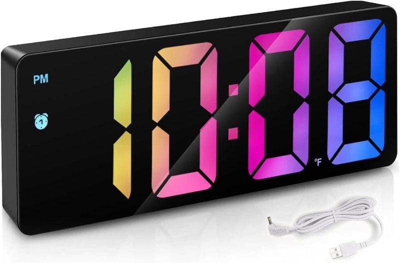 Photo 1 of GHO725 LED COLORFUL CLOCK 