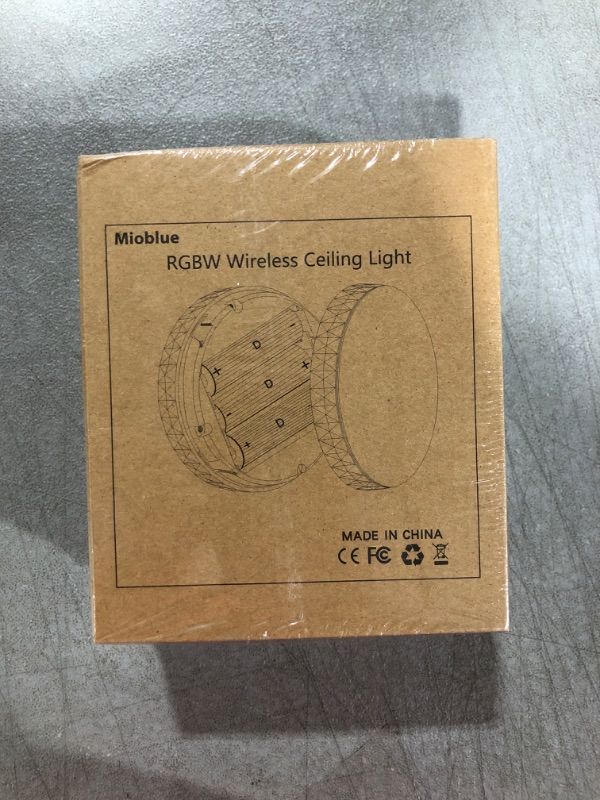 Photo 1 of KANESIKI Battery Operated Ceiling Light, Wireless Shower Light with Remote and Timer, Color Changing Mood Lighting, Dimmable Night Light for Hallway Pantry Closet Bedroom Bathroom Tub, 5.4'', 300LMs