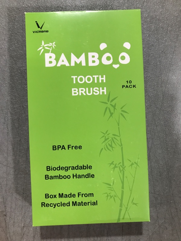 Photo 2 of 10 pack bamboo tooth brush 