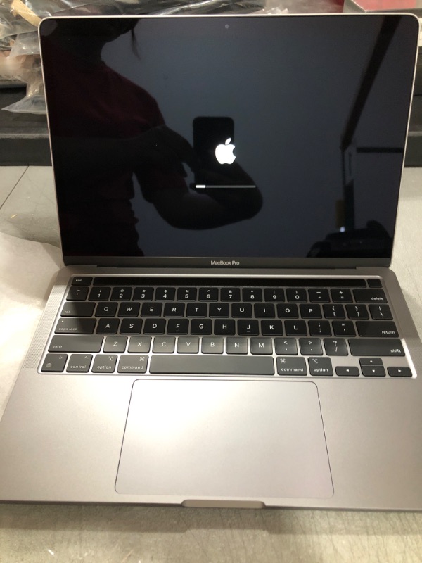 Photo 3 of Apple 2022 MacBook Pro Laptop with M2 chip: 13-inch Retina Display, 8GB RAM, 512GB Touch Bar, Backlit Keyboard, FaceTime HD Camera. Space Gray