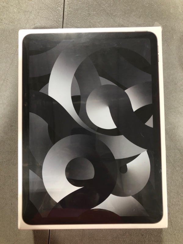 Photo 1 of Factory Sealed Apple iPad Air (5th Generation): with M1 chip, 10.9-inch Liquid Retina Display, 256GB, Wi-Fi 6, 12MP front/12MP Back Camera, Touch ID, All-Day Battery Life – Space Gray