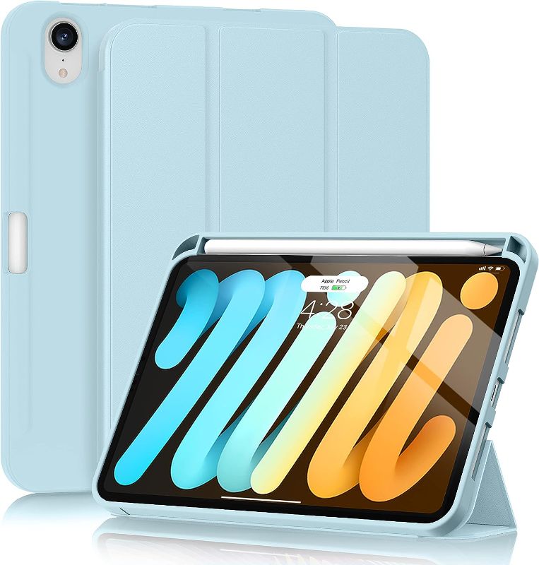 Photo 1 of iPad Mini 6 Case 2021 6th Generation with Pencil Holder