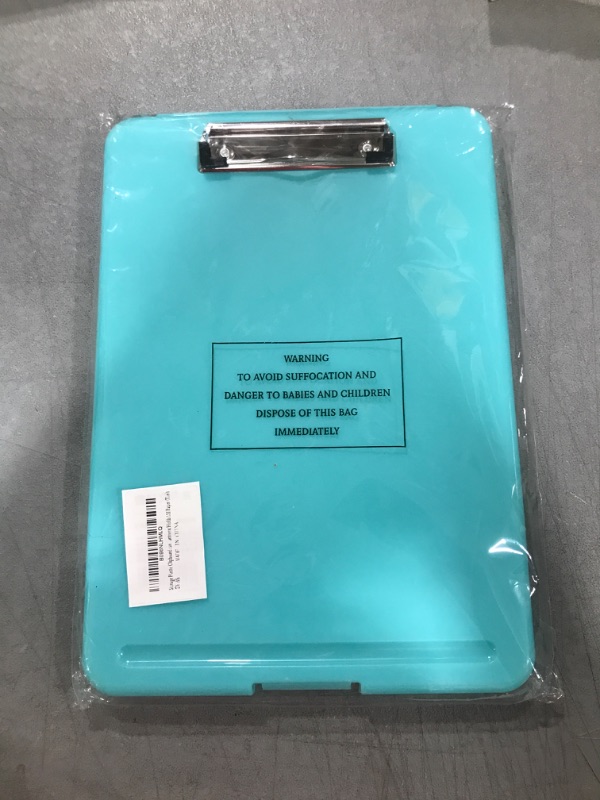 Photo 2 of CHLD Storage Plastic Clipboard can be Opened Foldable for Nurses, Lawyers, Students, Classroom, Office, Women, Man, Durable Lightweight Plastic Clipboard Storage Compartment Holds 150 Paper (Tael)