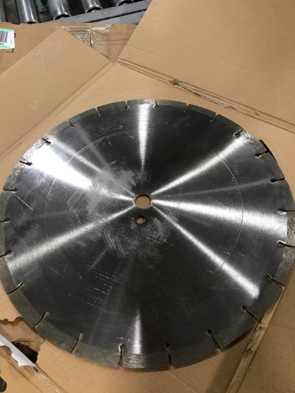 Photo 2 of Kingthai 4 Inch Wet Dry Segmented Cutting Concrete Diamond Saw Blade for Masonry with 7/8-5/8 Inch Arbor 105mm/4"