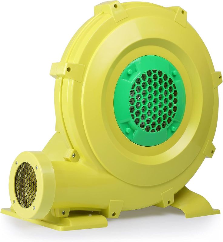 Photo 1 of 950W Air Blower, Pump Fan Commercial Inflatable Bouncer Blower, Perfect for Inflatable Water Bounce House, Jumper, Bouncy Castle (950 Watt 1.25HP)