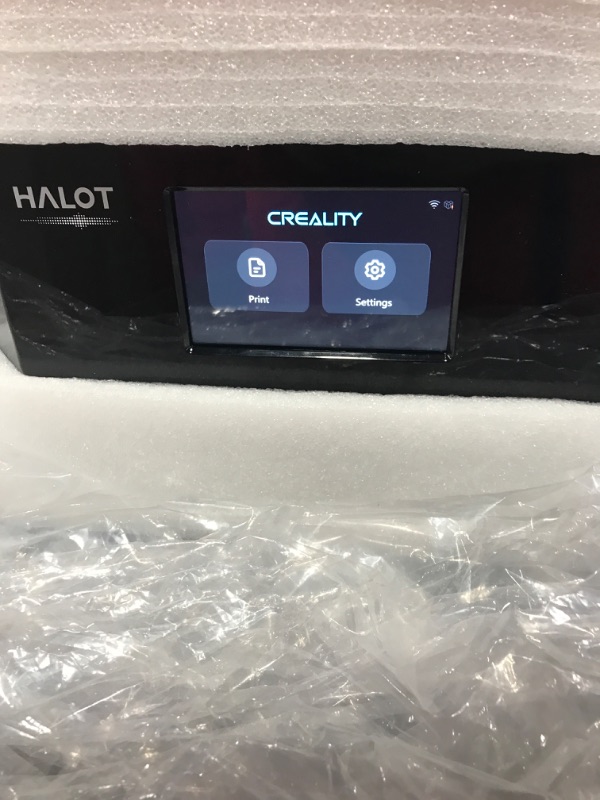 Photo 5 of Creality Resin 3D Printer Halot-Lite 8.9" Monochrome LCD Screen UV 4K Resin 3D Printers with High-Precision Integral Light Fast Printing WiFi Control Easy Slicing, Larger Print Size 7.55x4.72x7.87in Halot Lite